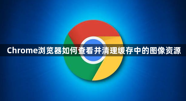 Chrome浏览器如何查看并清理缓存中的图像资源1