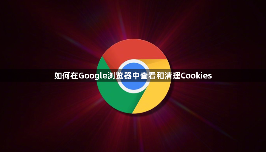 如何在Google浏览器中查看和清理Cookies1