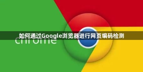 如何通过Google浏览器进行网页编码检测1