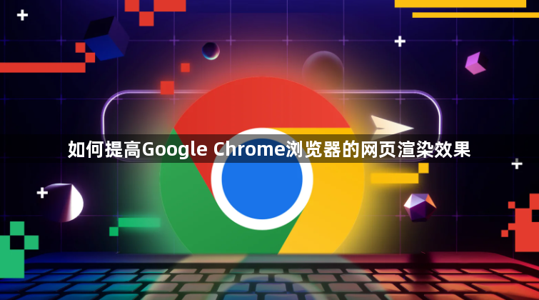 如何提高Google Chrome浏览器的网页渲染效果1