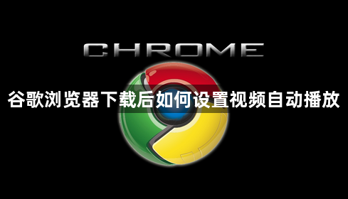 谷歌浏览器下载后如何设置视频自动播放1