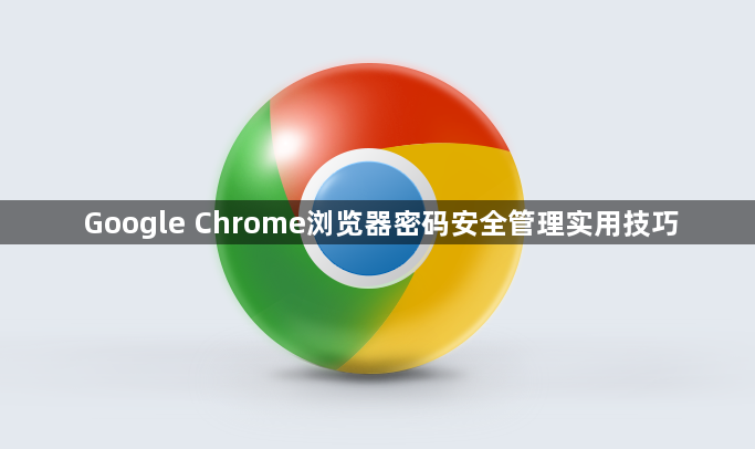 Google Chrome浏览器密码安全管理实用技巧1