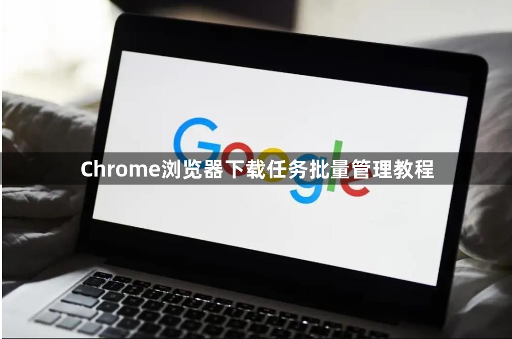 Chrome浏览器下载任务批量管理教程1