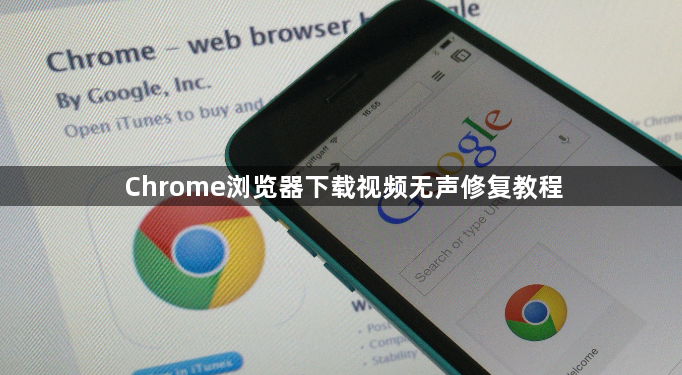 Chrome浏览器下载视频无声修复教程1