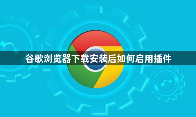 谷歌浏览器下载安装后如何启用插件1