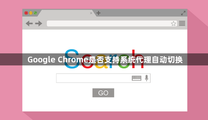 Google Chrome是否支持系统代理自动切换1