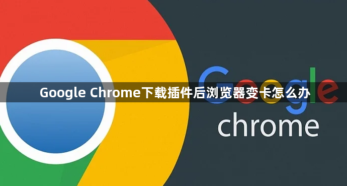 Google Chrome下载插件后浏览器变卡怎么办1