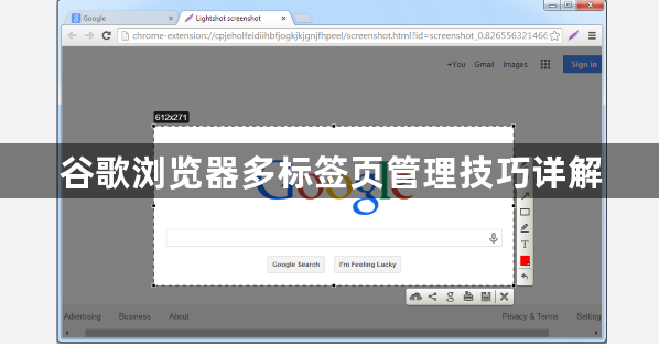 谷歌浏览器多标签页管理技巧详解1