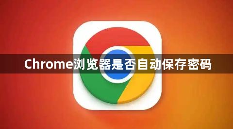 Chrome浏览器是否自动保存密码1
