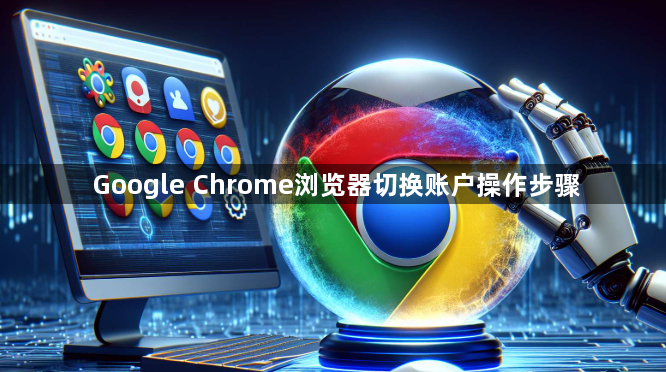 Google Chrome浏览器切换账户操作步骤1