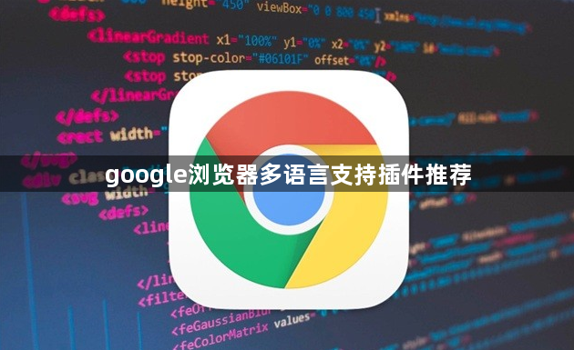 google浏览器多语言支持插件推荐1