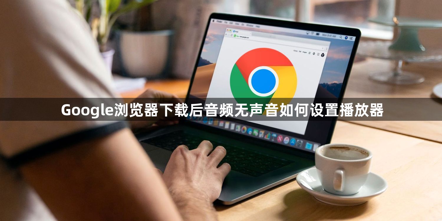 Google浏览器下载后音频无声音如何设置播放器1