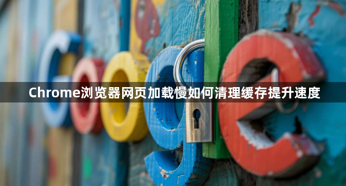 Chrome浏览器网页加载慢如何清理缓存提升速度1