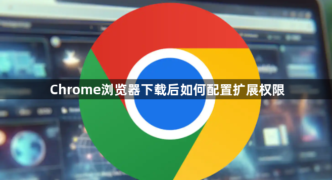 Chrome浏览器下载后如何配置扩展权限1