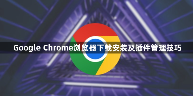 Google Chrome浏览器下载安装及插件管理技巧1