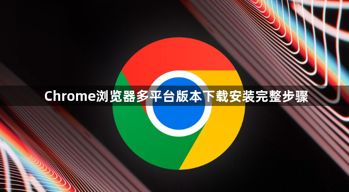 Chrome浏览器多平台版本下载安装完整步骤1