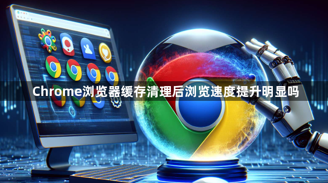 Chrome浏览器缓存清理后浏览速度提升明显吗1
