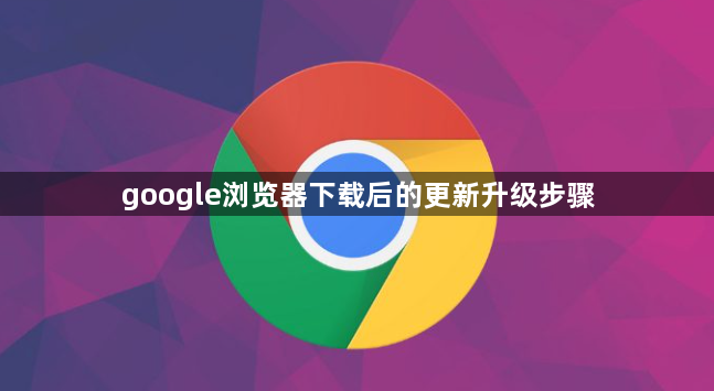 google浏览器下载后的更新升级步骤1