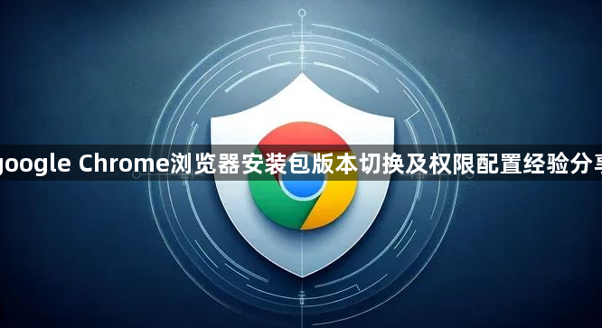 google Chrome浏览器安装包版本切换及权限配置经验分享1
