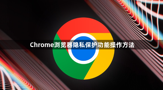 Chrome浏览器隐私保护功能操作方法1