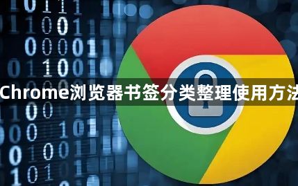 Chrome浏览器书签分类整理使用方法1