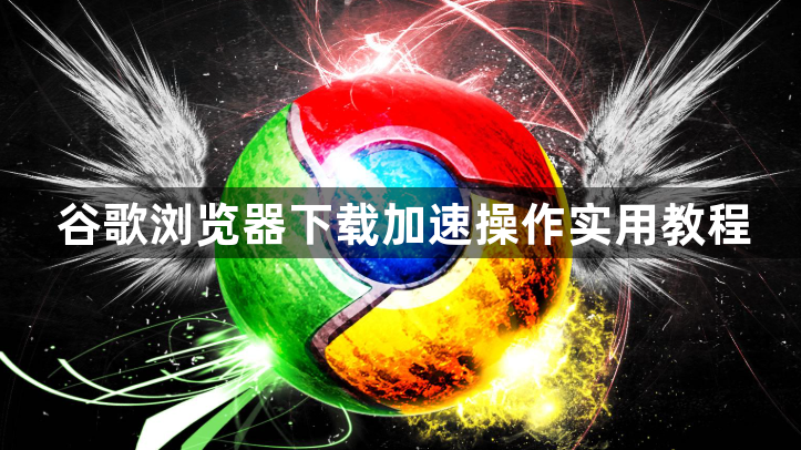 谷歌浏览器下载加速操作实用教程1