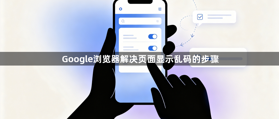 Google浏览器解决页面显示乱码的步骤1
