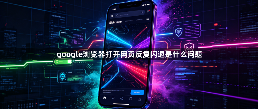google浏览器打开网页反复闪退是什么问题1