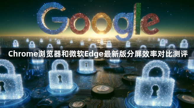 Chrome浏览器和微软Edge最新版分屏效率对比测评1