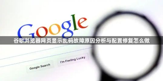 谷歌浏览器网页显示乱码故障原因分析与配置修复怎么做1