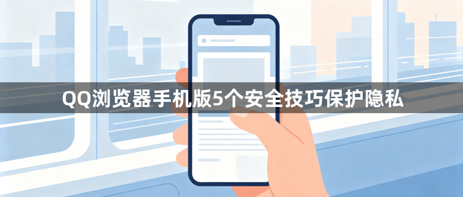 QQ浏览器手机版5个安全技巧保护隐私1