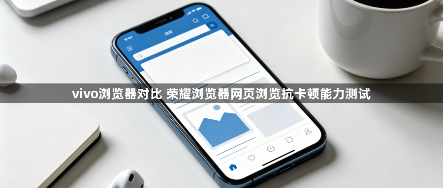 vivo浏览器对比 荣耀浏览器网页浏览抗卡顿能力测试1