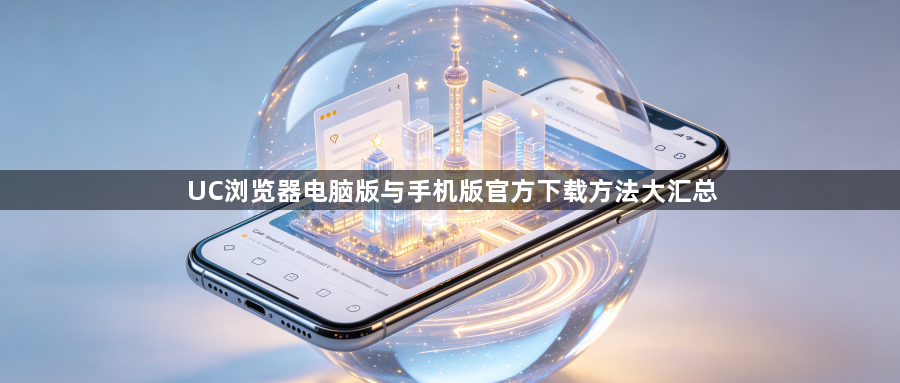 UC浏览器电脑版与手机版官方下载方法大汇总1