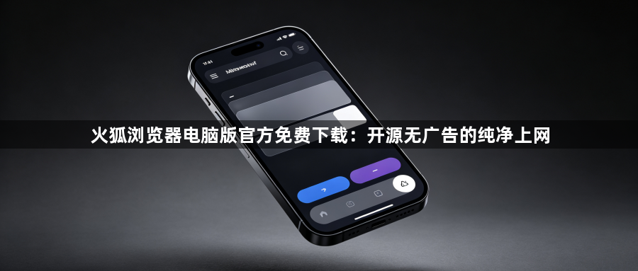 火狐浏览器电脑版官方免费下载:开源无广告的纯净上网1