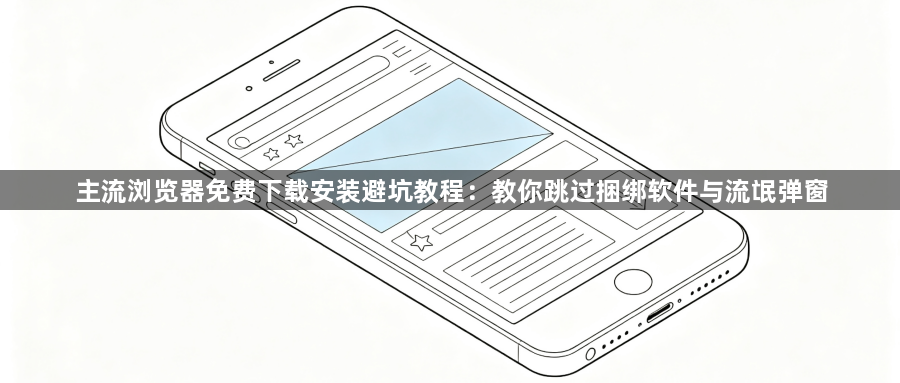 主流浏览器免费下载安装避坑教程:教你跳过捆绑软件与流氓弹窗1