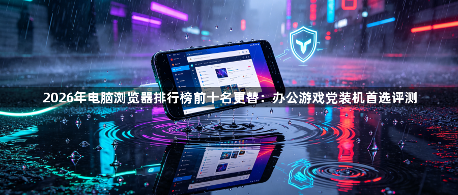 2026年电脑浏览器排行榜前十名更替:办公游戏党装机首选评测1