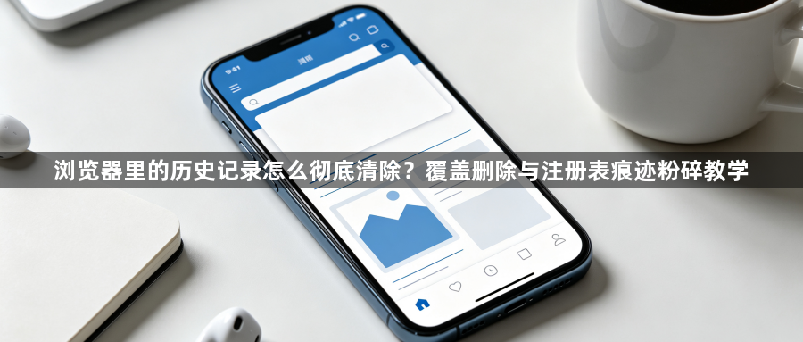 浏览器里的历史记录怎么彻底清除？覆盖删除与注册表痕迹粉碎教学1