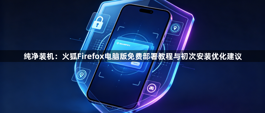 纯净装机：火狐Firefox电脑版免费部署教程与初次安装优化建议1