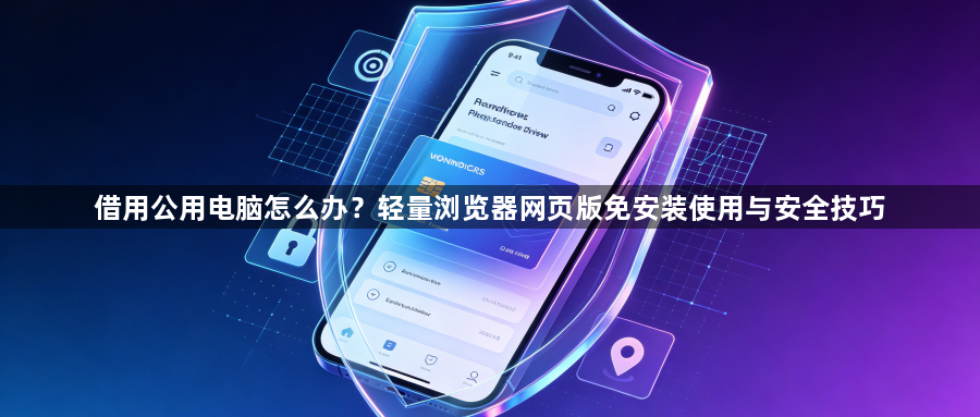 借用公用电脑怎么办？轻量浏览器网页版免安装使用与安全技巧1
