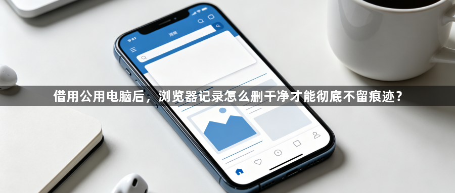 借用公用电脑后，浏览器记录怎么删干净才能彻底不留痕迹？1