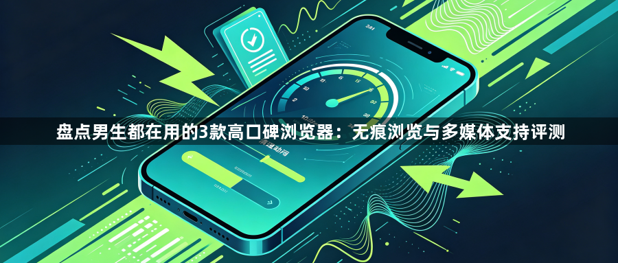 盘点男生都在用的3款高口碑浏览器:无痕浏览与多媒体支持评测1