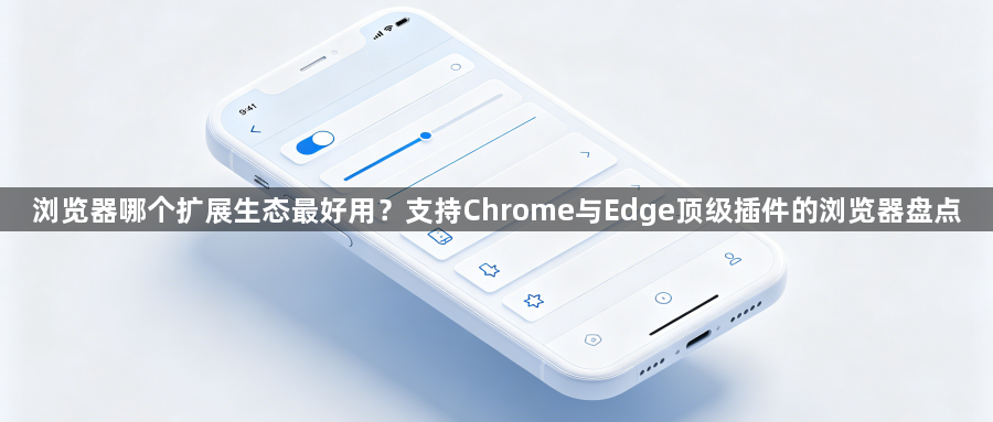 浏览器哪个扩展生态最好用?支持Chrome与Edge顶级插件的浏览器盘点1