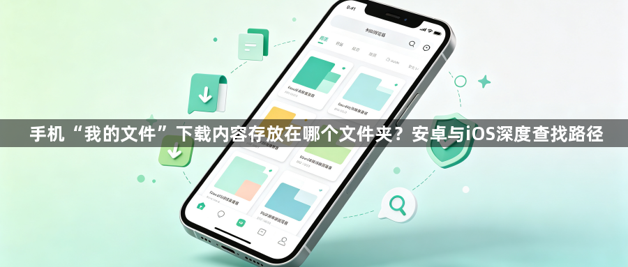 手机“我的文件”下载内容存放在哪个文件夹?安卓与iOS深度查找路径1