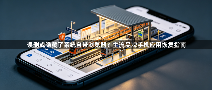 误删或隐藏了系统自带浏览器?主流品牌手机应用恢复指南1