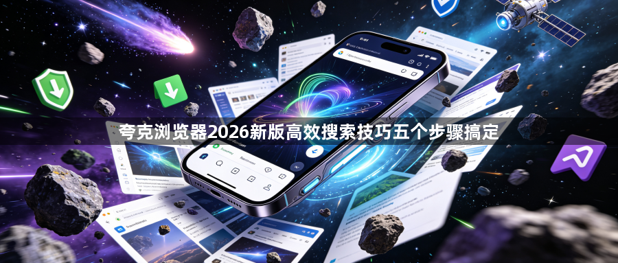 夸克浏览器2026新版高效搜索技巧五个步骤搞定1