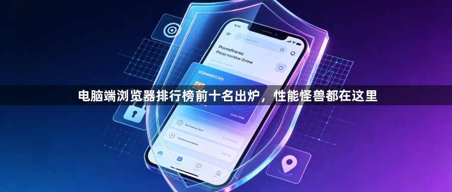 电脑端浏览器排行榜前十名出炉,性能怪兽都在这里1